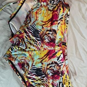 Last call Onzie side tie booty shorts.  Worn once. LAST CALL priced to go